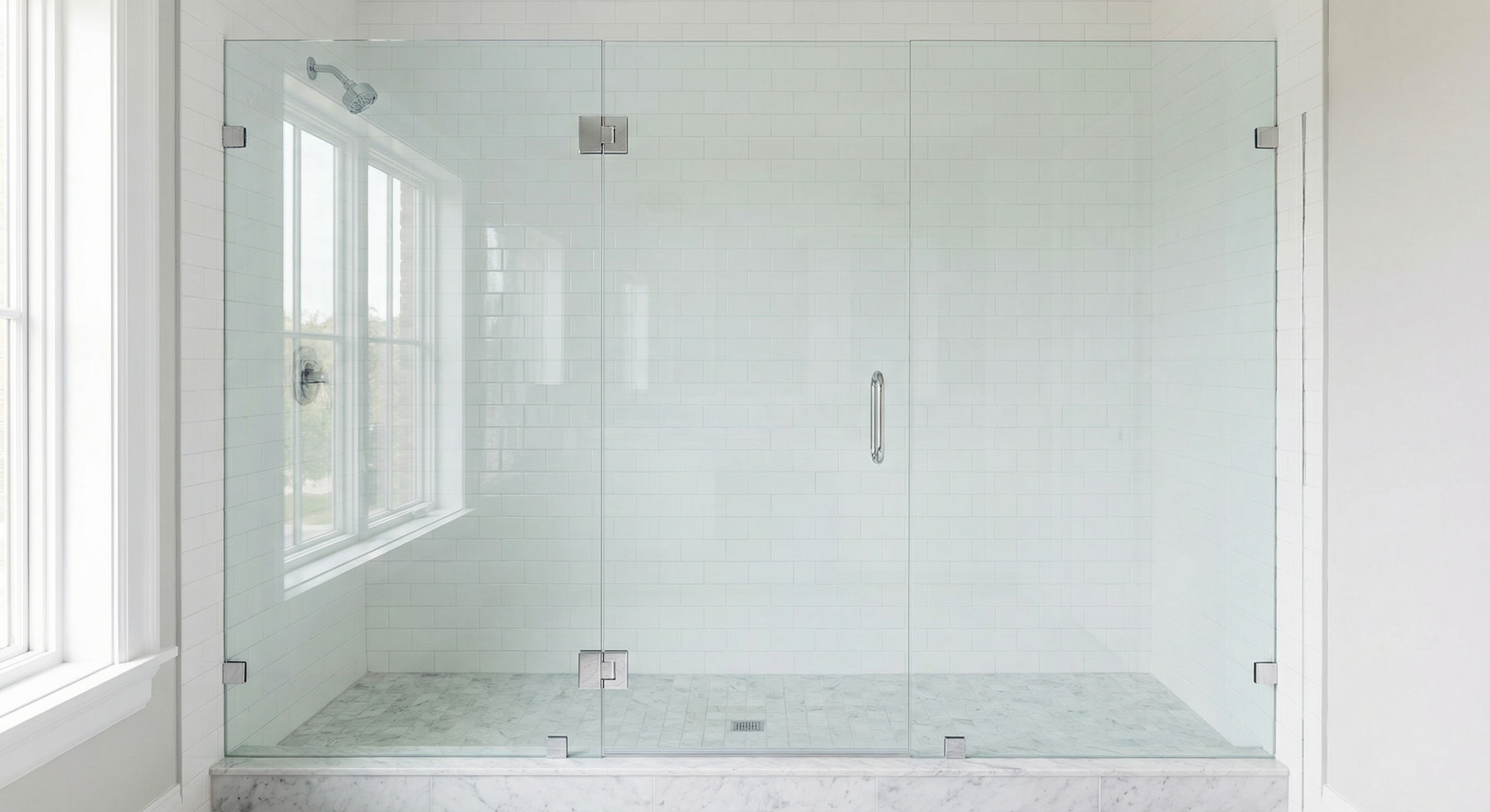 Modern Frameless Enclosure